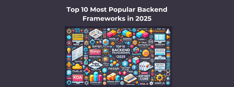 Top 10 Most Popular Backend Frameworks in 2025